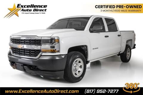 2018 Chevrolet Silverado 1500 for sale at Excellence Auto Direct in Euless TX