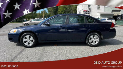 2008 Chevrolet Impala for sale at DND AUTO GROUP in Belvidere NJ