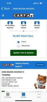 2006 Mazda MAZDA3 for sale at The Truck & SUV Center in San Diego CA