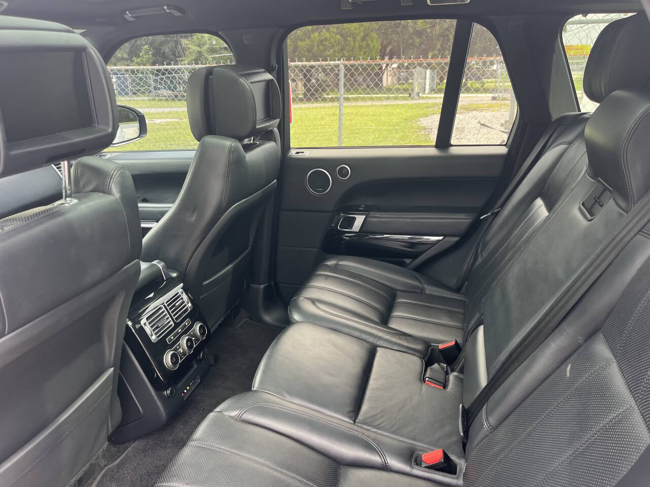 2013 Land Rover Range Rover for sale at Hobgood Auto Sales in Land O Lakes, FL