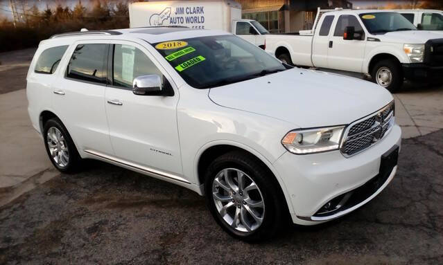 2018 Dodge Durango for sale at Jim Clark Auto World in Topeka KS