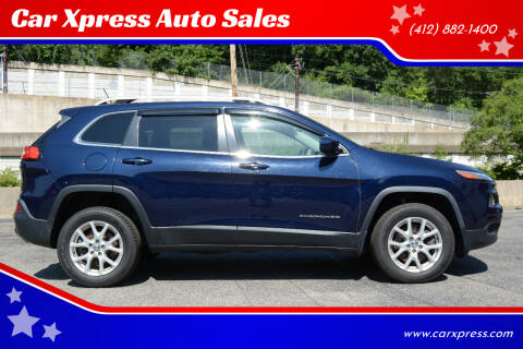 2014 Jeep Cherokee for sale at Car Xpress Auto Sales in Pittsburgh PA