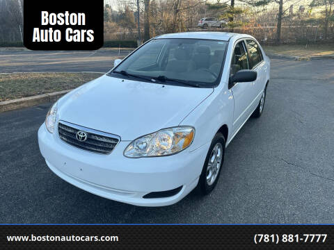 2006 Toyota Corolla for sale at Boston Auto Cars in Dedham MA