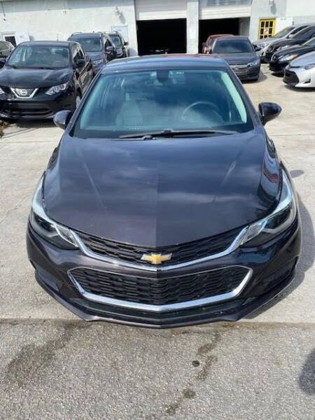 2017 Chevrolet Cruze for sale at Sunshine Auto Warehouse in Hollywood FL