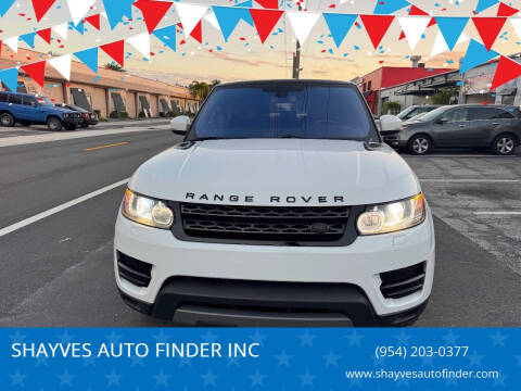 2016 Land Rover Range Rover Sport SE Td6