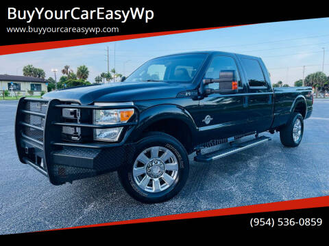 2013 Ford F-350 Super Duty for sale at BuyYourCarEasyWp in Fort Myers FL