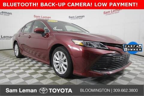 2019 Toyota Camry for sale at Sam Leman Mazda in Bloomington IL