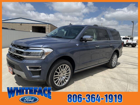 2023 Ford Expedition MAX for sale at Whiteface Ford in Hereford TX