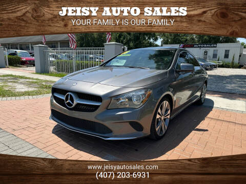 2018 Mercedes-Benz CLA for sale at JEISY AUTO SALES in Orlando FL