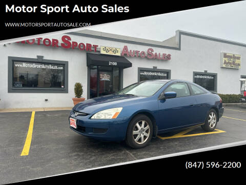 2005 Honda Accord for sale at Motor Sport Auto Sales in Waukegan IL