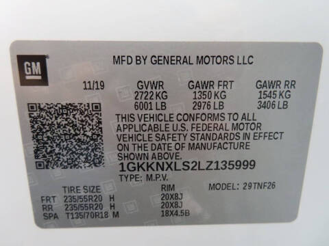 2020 GMC Acadia Denali