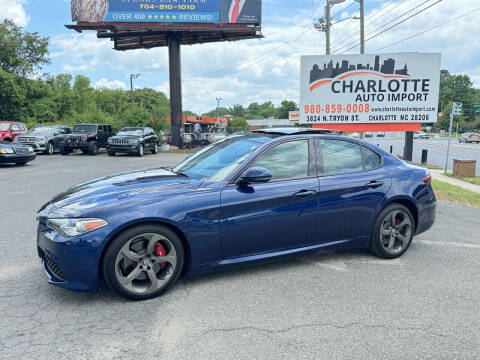 2017 Alfa Romeo Giulia for sale at Charlotte Auto Import in Charlotte NC