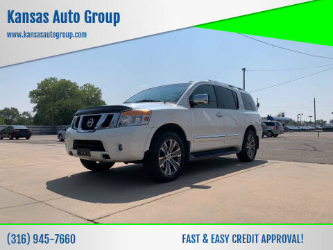 2015 Nissan Armada for sale at Kansas Auto Group in Wichita KS