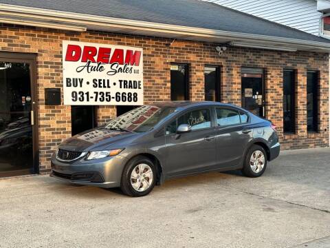 2013 Honda Civic for sale at Dream Auto Sales LLC in Shelbyville TN