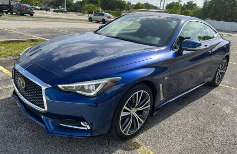 2019 Infiniti Q60 for sale at 730 AUTO in Hollywood FL