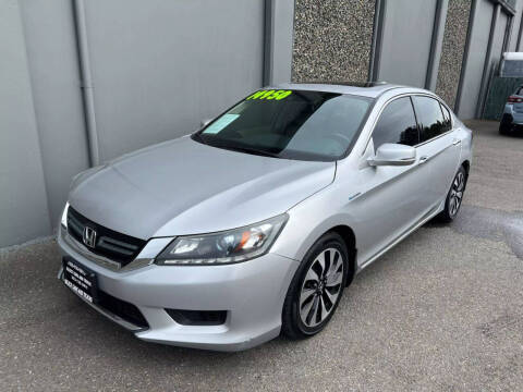2015 Honda Accord Hybrid for sale at SUNSET CARS in Auburn WA