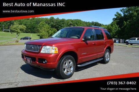 2005 Ford Explorer for sale at Best Auto of Manassas INC in Manassas VA