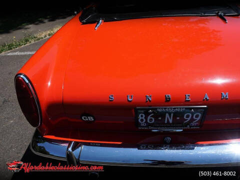 1966 Sunbeam 289