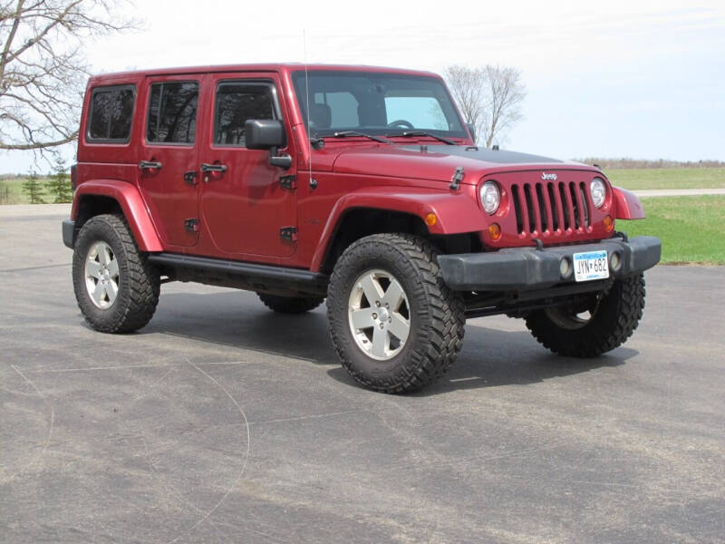 2012 Jeep Wrangler Unlimited for sale at CAT CREEK AUTO in Menahga MN