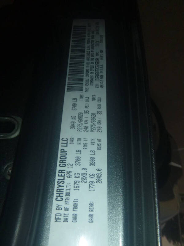 2012 RAM 1500 Lone Star