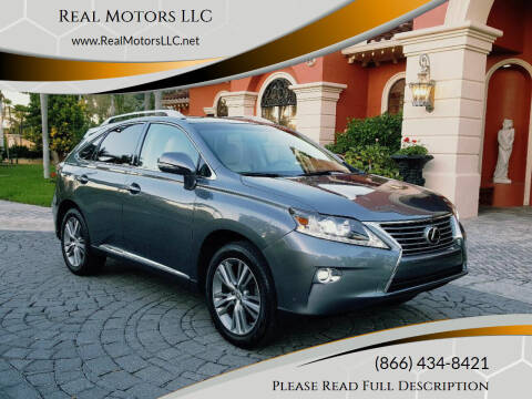 2015 Lexus RX 350 for sale at Real Motors LLC in Clearwater FL