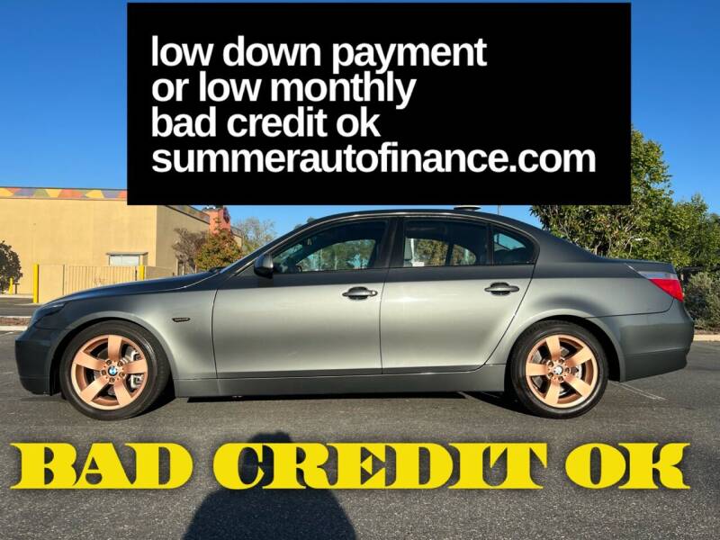 2005 BMW 5 Series for sale at SUMMER AUTO FINANCE in Costa Mesa CA