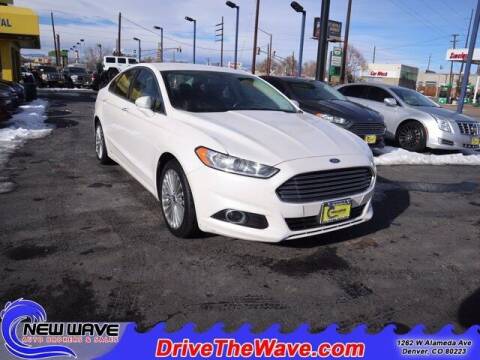 2016 Ford Fusion for sale at New Wave Auto Brokers & Sales in Denver CO