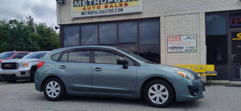 2014 Subaru Impreza for sale at Metropolis Auto Sales in Pelham NH