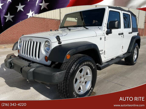 2011 Jeep Wrangler Unlimited for sale at Auto Rite in Bedford Heights OH