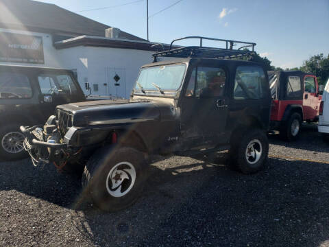 1990 Jeep Wrangler for sale at BACKYARD MOTORS LLC in York PA