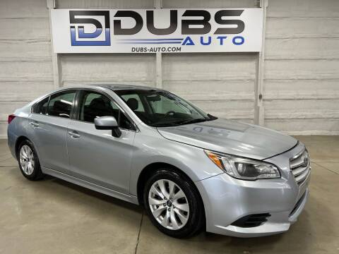 2017 Subaru Legacy for sale at DUBS AUTO LLC in Clearfield UT