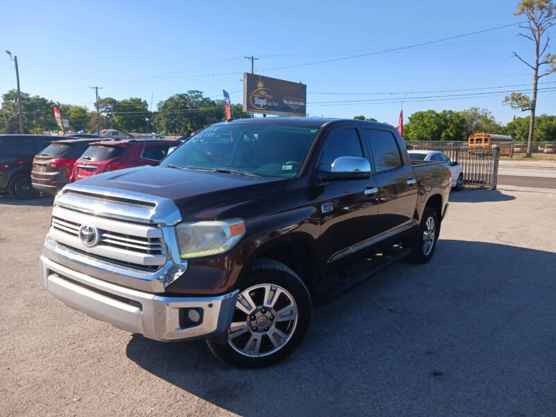 2014 Toyota Tundra for sale at ROYAL AUTO MART in Tampa FL