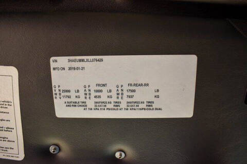 2020 International MV607