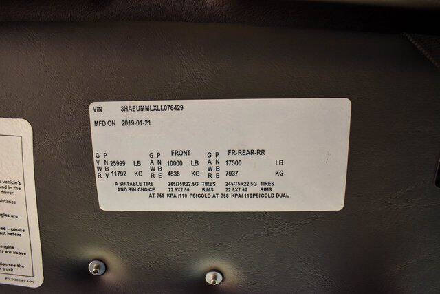 2020 International MV607