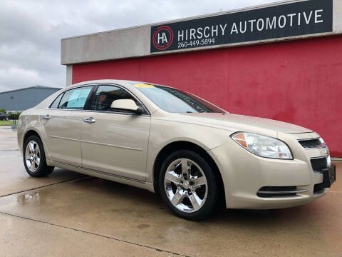 2012 Chevrolet Malibu for sale at Hirschy Automotive in Fort Wayne IN