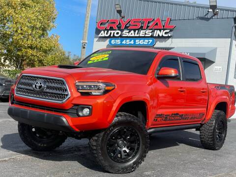 2016 Toyota Tacoma for sale at Crystal Auto Sales Inc in Nashville TN