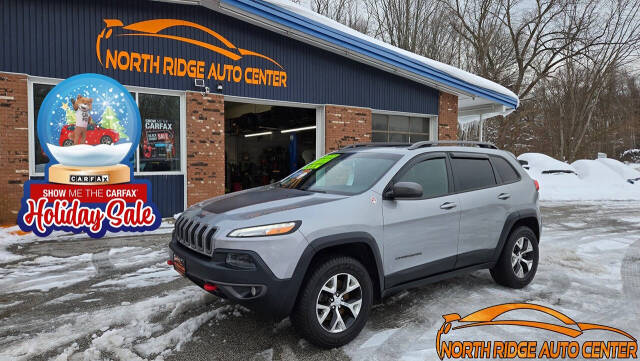 2016 Jeep Cherokee for sale at North Ridge Auto Center LLC in Madison, OH