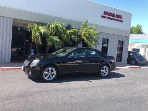 2004 Cadillac CTS for sale at HIGH-LINE MOTOR SPORTS in Brea CA