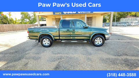 2000 Toyota Tundra for sale at Paw Paw's Used Cars in Alexandria LA