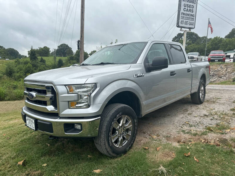 2017 Ford F-150 for sale at AFFORDABLE USED CARS in Highlandville MO