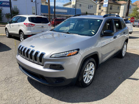 2016 Jeep Cherokee for sale at B & M Auto Sales INC in Elizabeth NJ