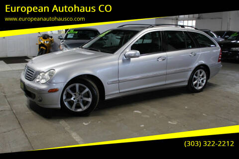 2005 Mercedes-Benz C-Class for sale at European Autohaus CO in Denver CO