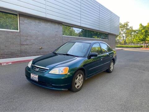2001 Honda Civic for sale at Car Nation Auto Sales Inc. in Sacramento CA