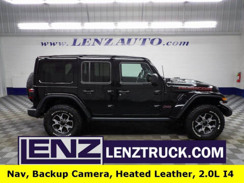 2021 Jeep Wrangler Unlimited for sale at LENZ TRUCK CENTER in Fond Du Lac WI
