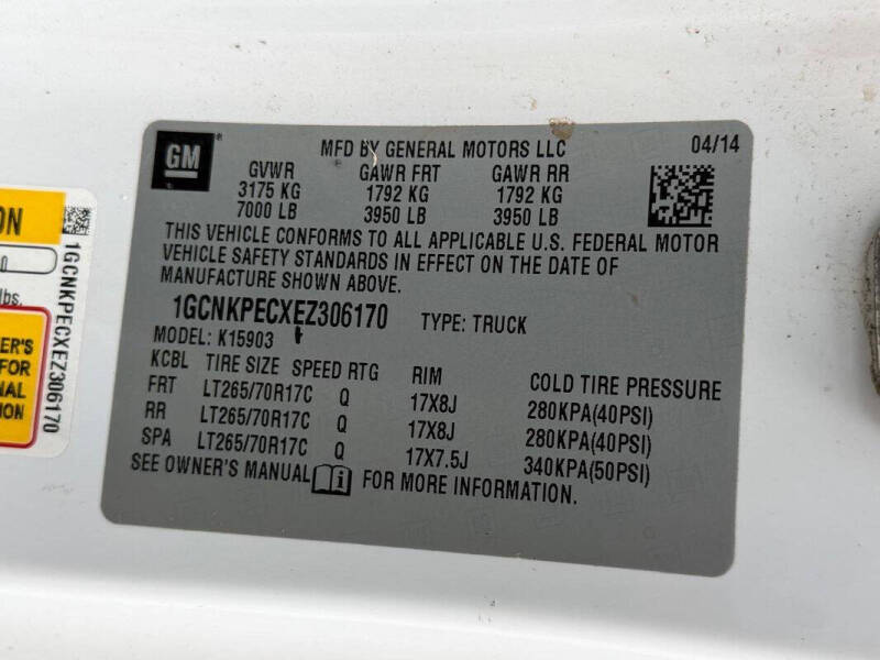 2014 Chevrolet Silverado 1500