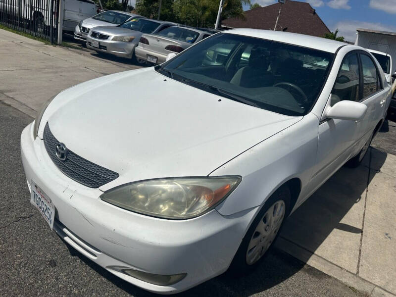 Used 2003 Toyota Camry XLE with VIN 4T1BE32K23U123558 for sale in Pomona, CA