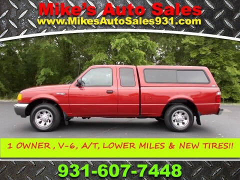 2002 Ford Ranger for sale at Mike's Auto Sales in Shelbyville TN