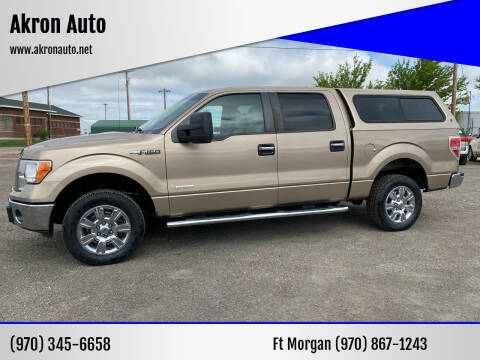 2012 Ford F-150 for sale at Akron Auto - Fort Morgan in Fort Morgan CO