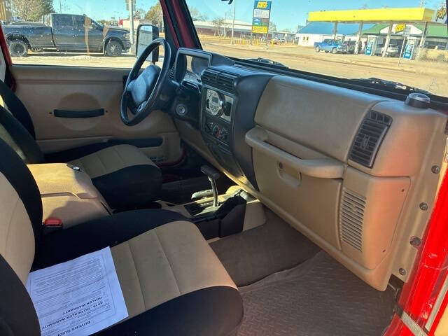 2001 Jeep Wrangler Sport