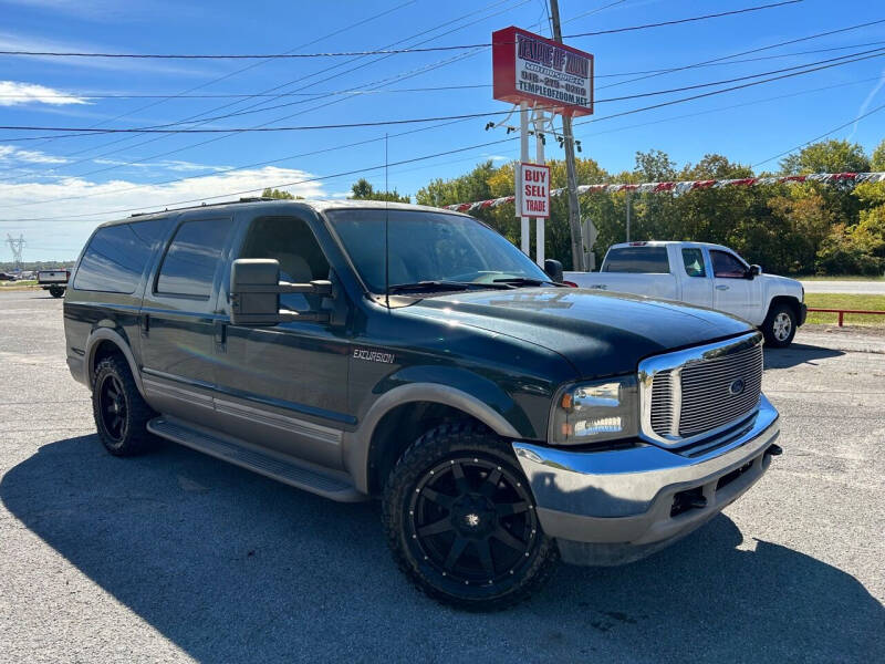 2000 Ford Excursion for sale at Temple of Zoom Motorsports in Broken Arrow OK